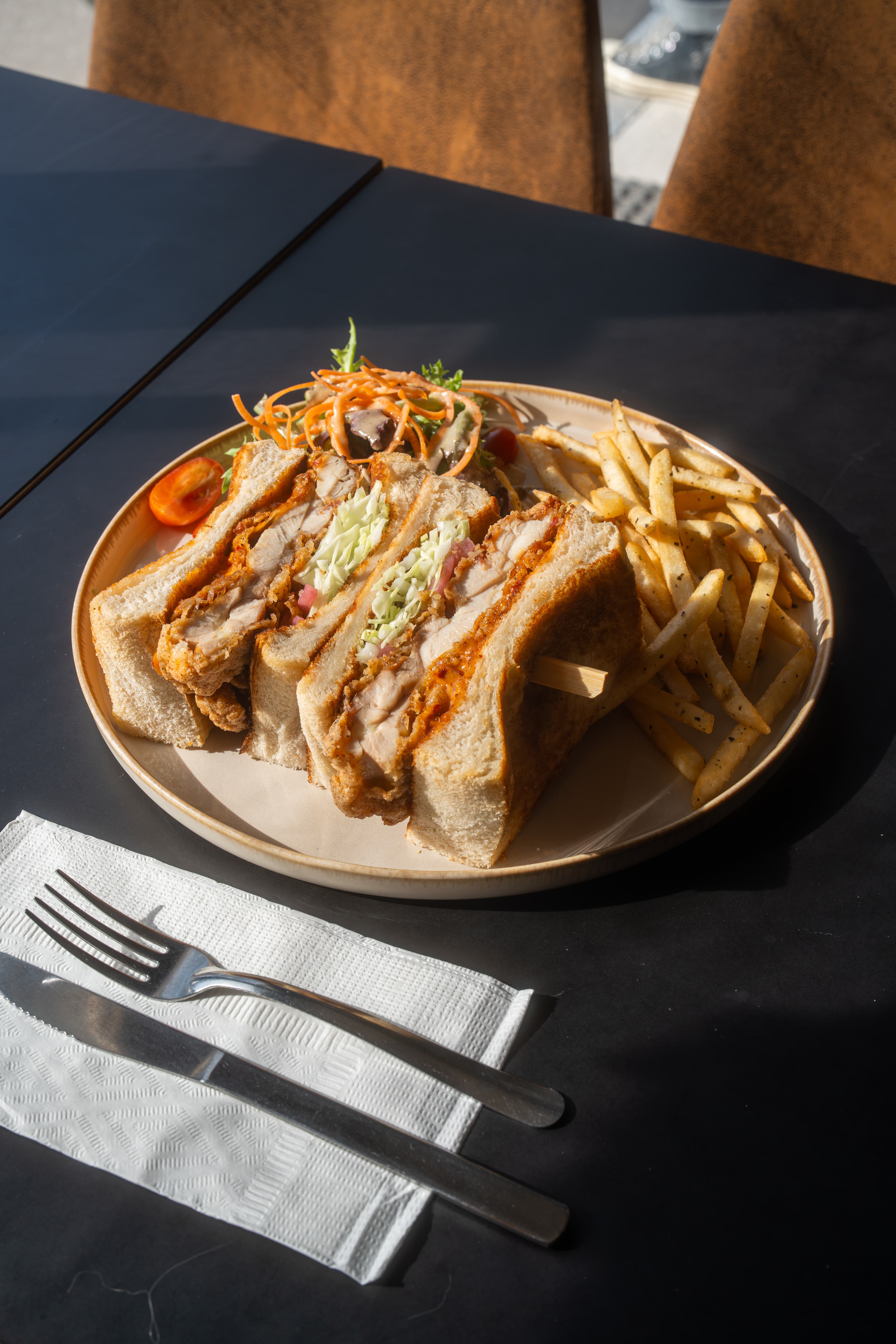 Hot Chicken Sando