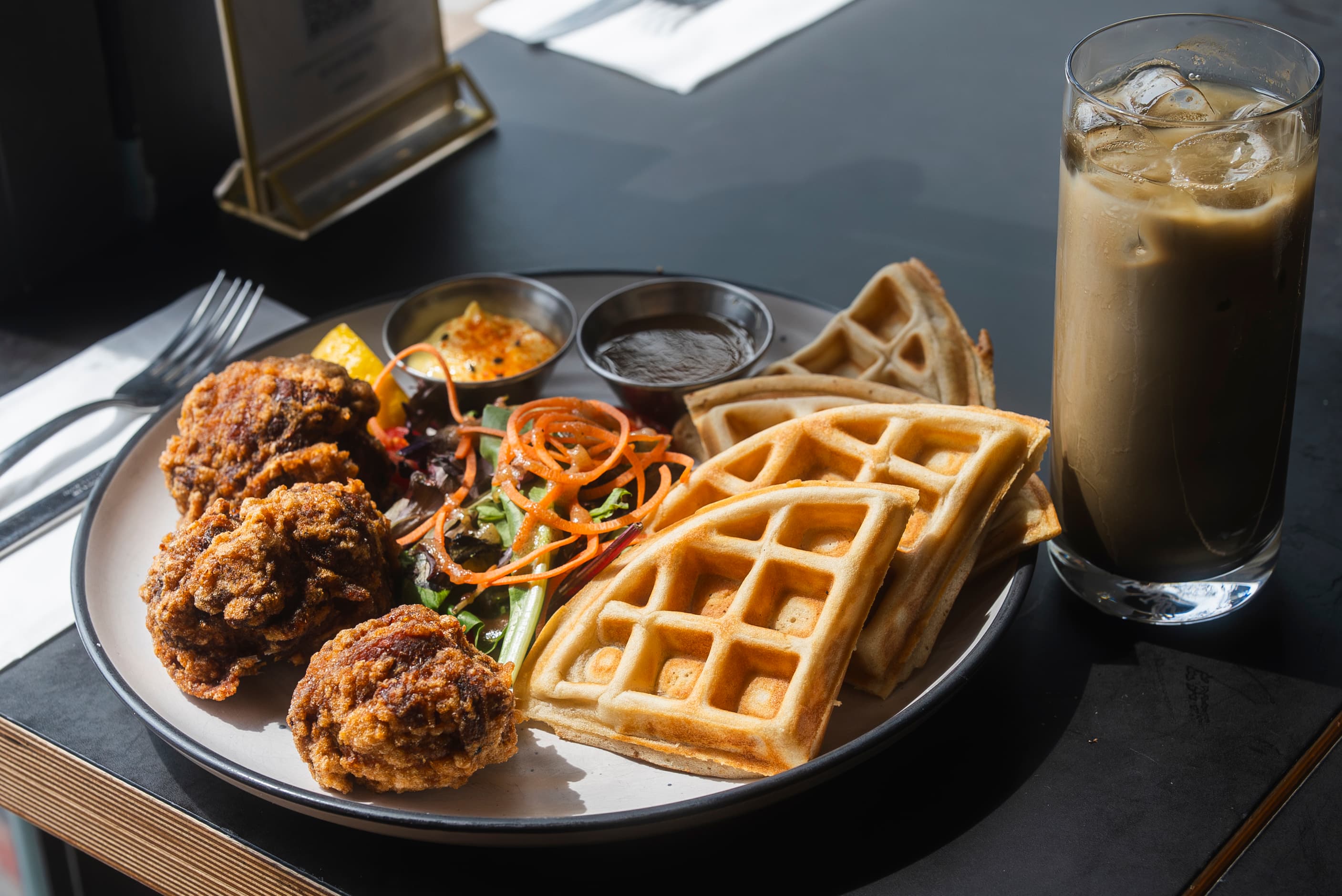 Karaage & Waffles